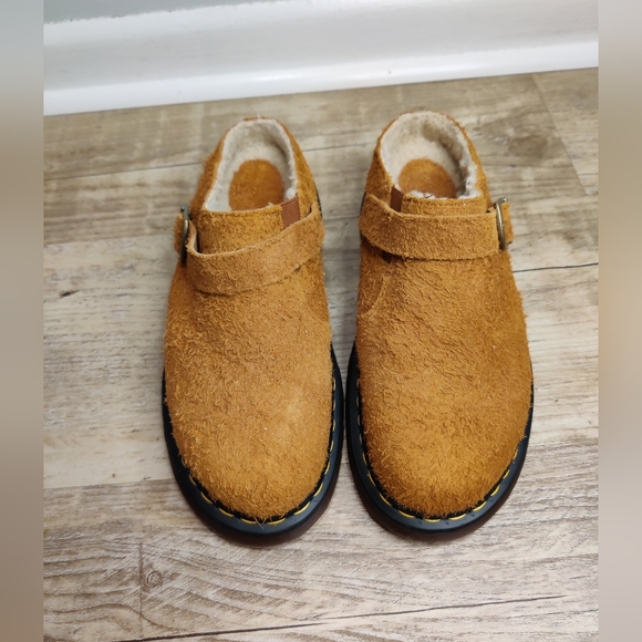 Dr. Martens Suede Slingback Mules - Picture 2 of 7